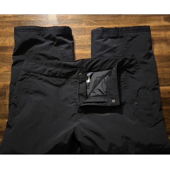 Lands End Women’s Large Petite Squall Snow Pants Insulated Waterproof 27" Inseam - Picture 5 of 16